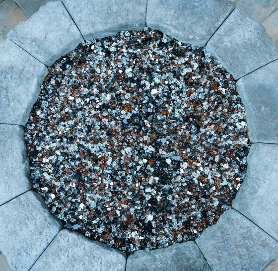 Stone Paver Outdoor Fire Pit